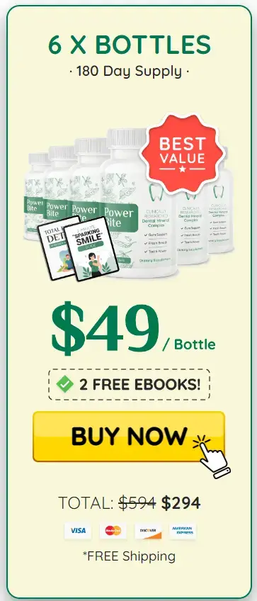 Order PowerBite 6 bottles